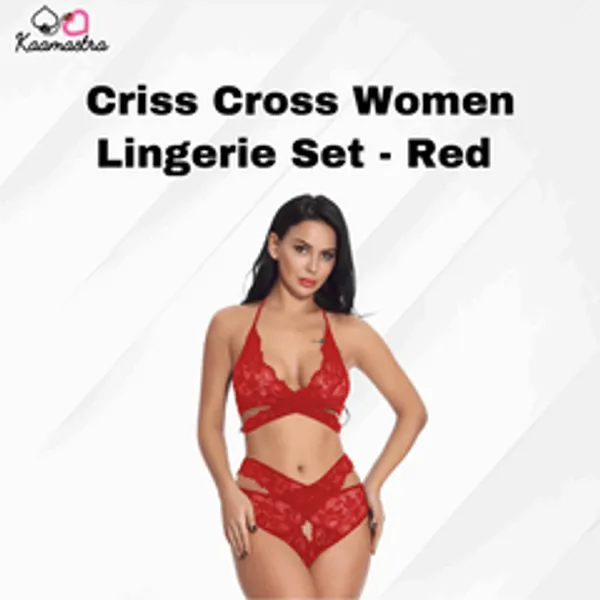 Kaamastra_Polyester_Criss_Cross_Women_Lingerie_Set