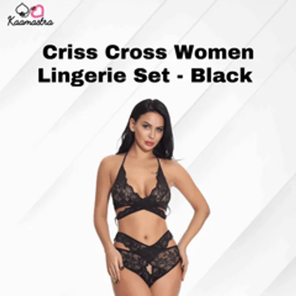 Kaamastra_Polyester_Criss_Cross_Women_Lingerie_Set