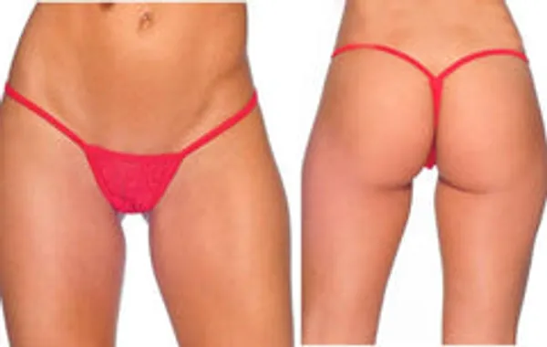 Kaamastra_Sheer_Floral_Thong_Red