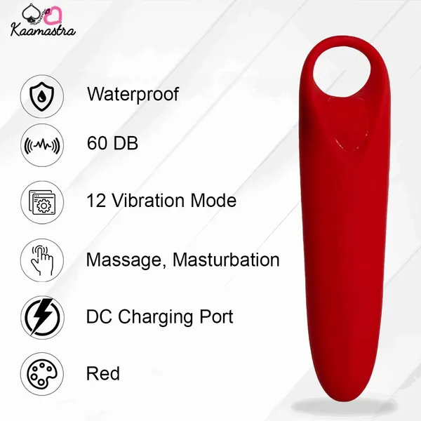 Kaamastra_S_Vibrating_Red_Candy_Massager_For_Women
