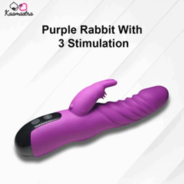 Kaamastra_Pink_Rabbit_Dildo_Vibrator_For_Women