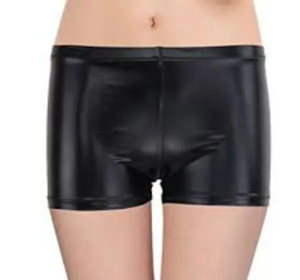 Kaamastra_Girls_Leather_Shorts