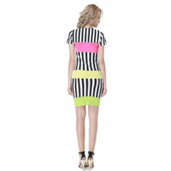 Kaamastra_Sexy_Club_Dress_With_Neon_Trims