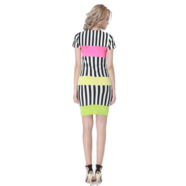 Kaamastra_Sexy_Club_Dress_With_Neon_Trims