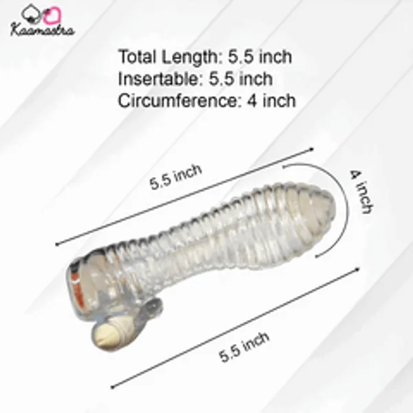 Kaamastra_S_Transperent_Vibrating_Penis_Sleeve