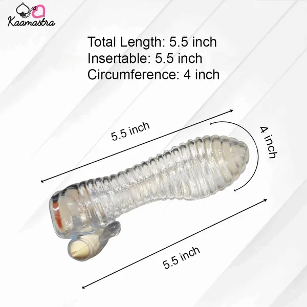 Kaamastra_S_Transperent_Vibrating_Penis_Sleeve