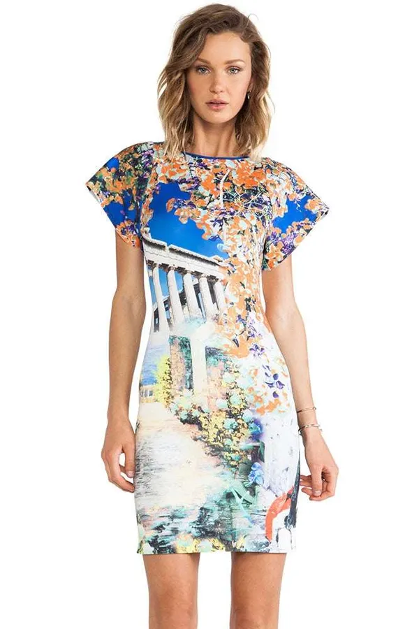 Kaamastra_Sexy_Half_Sleeves_Bodycon_Dress_For_Women