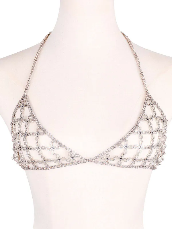 Kaamastra_Vintage_Retro_Sexy_Chest_Body_Chain_Silver