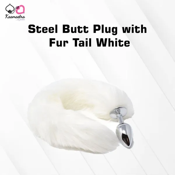 Kaamastra_Steel_Butt_Plug_With_Fur_Tail
