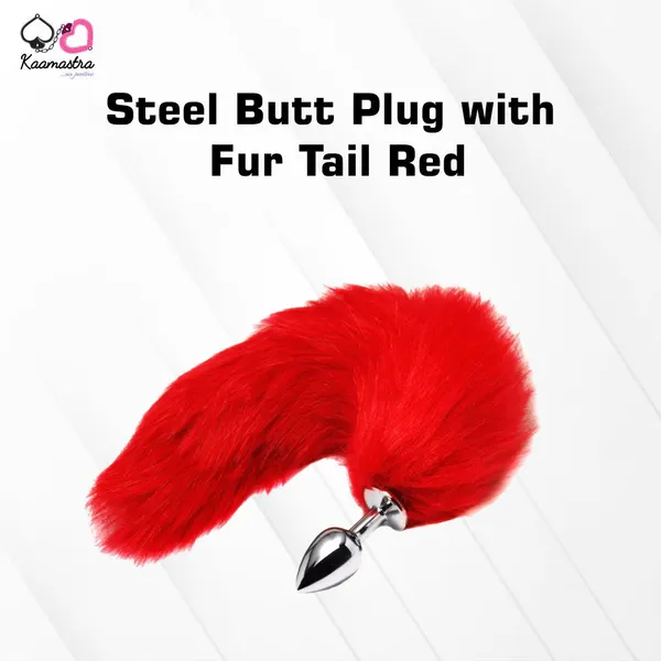 Kaamastra_Steel_Butt_Plug_With_Fur_Tail
