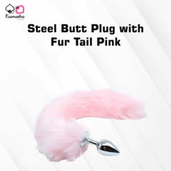 Kaamastra_Steel_Butt_Plug_With_Fur_Tail