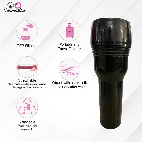 Kaamastra_S_Usa_Realistic_Pink_Vaginal_Masturbator