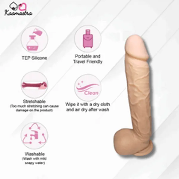 Kaamastra_Silicone_Suction_Based_Dildo_For_Women