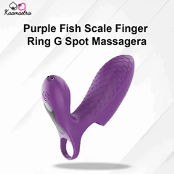 Kaamastra_Purple_Fish_Scale_Vibrating_Finger_Massager