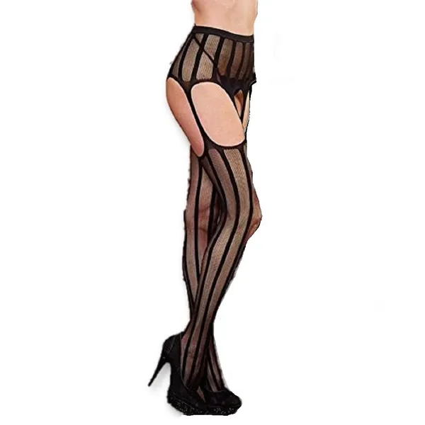 Kaamastra_Suspender_Pantyhose_Stockings_Fishnet_With_Thong