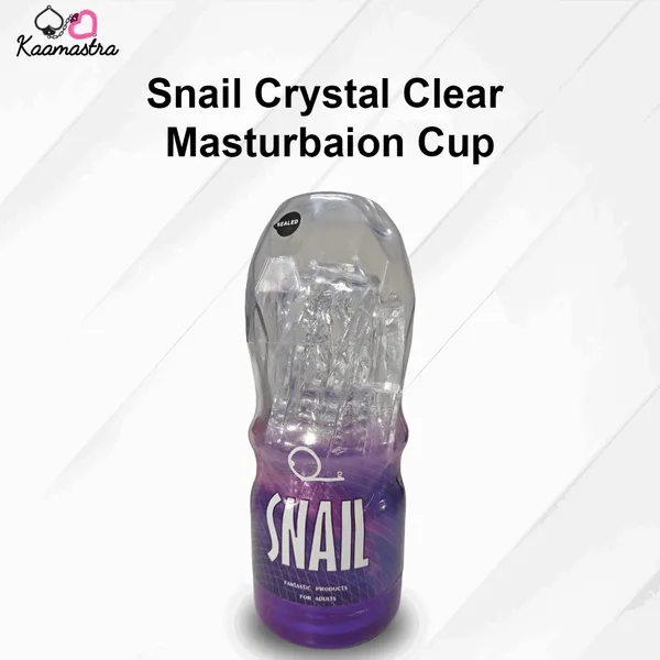Kaamastra_S_Snail_Crystal_Clear_Masturbaion_Cup