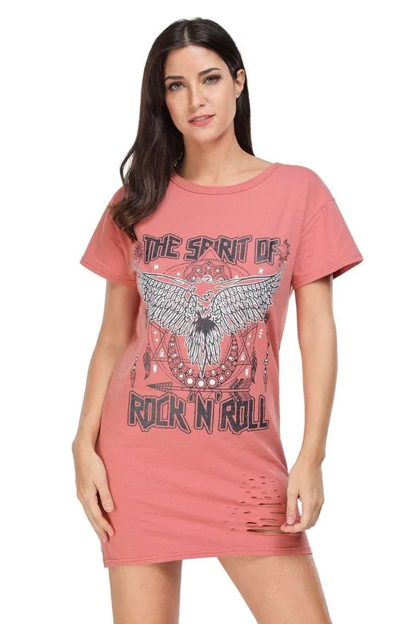 Kaamastra_Rock_N_Roll_Full_Size_T_Shirt_For_Women
