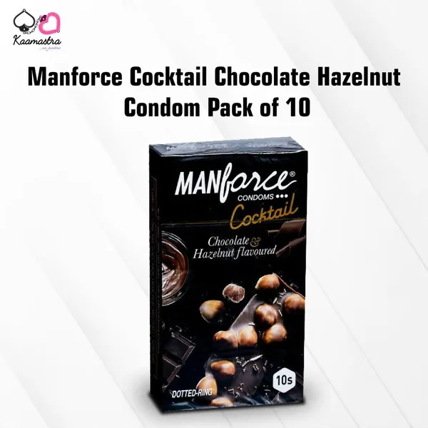 Manforce_Cocktail_Chocolate_Hazelnut_Condom_Pack_Of_10