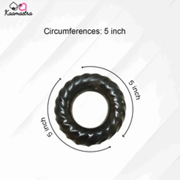 Kaamastra_Transparent_Black_Penis_Ring