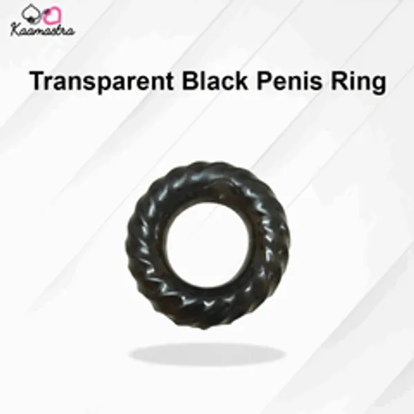 Kaamastra_Transparent_Black_Penis_Ring
