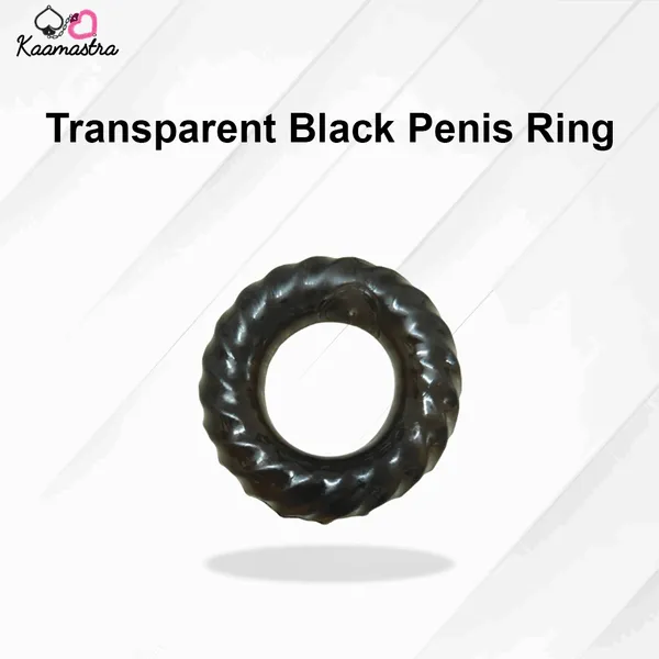 Kaamastra_Transparent_Black_Penis_Ring