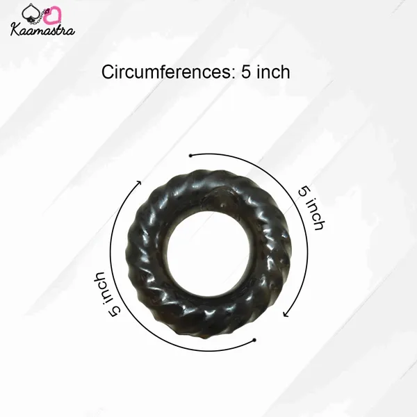 Kaamastra_Transparent_Black_Penis_Ring