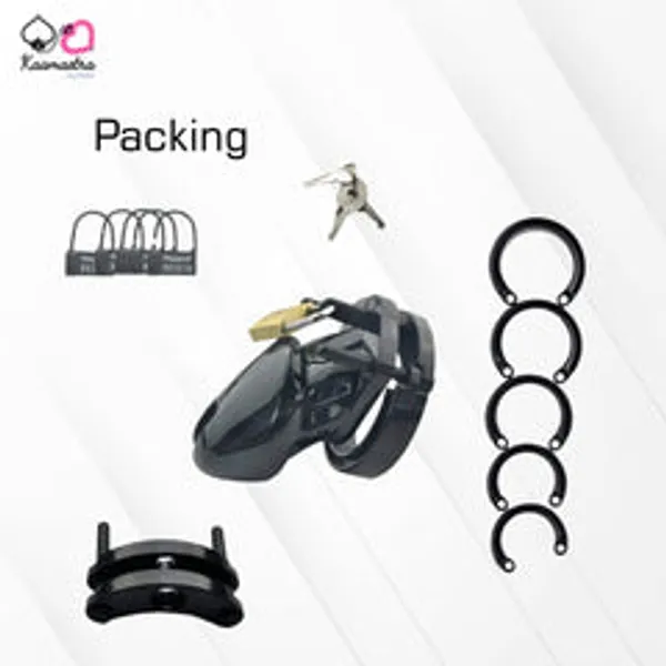 Kaamastra_Advance_Chastity_Cage_Penis_Lock_Black