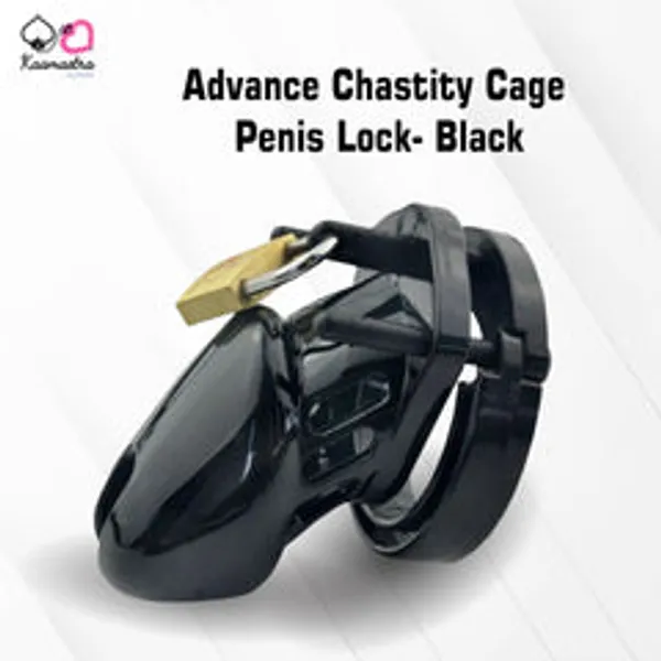 Kaamastra_Advance_Chastity_Cage_Penis_Lock_Black