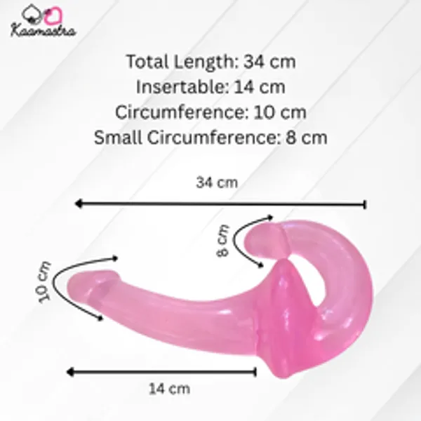 Kaamastra_Silicone_Double_Head_Pegging_Dildo