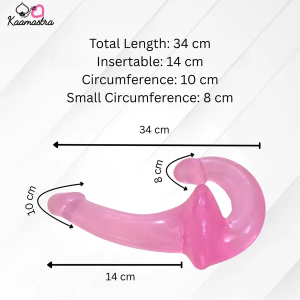Kaamastra_Silicone_Double_Head_Pegging_Dildo