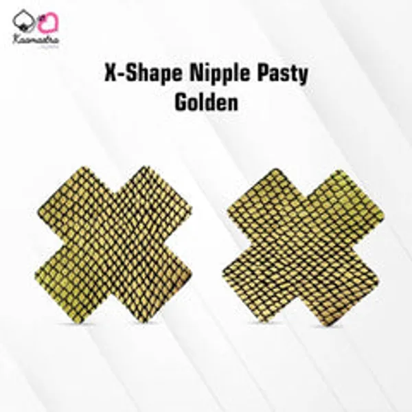 Kaamastra_X_Shape_Nipple_Pasty_Golden