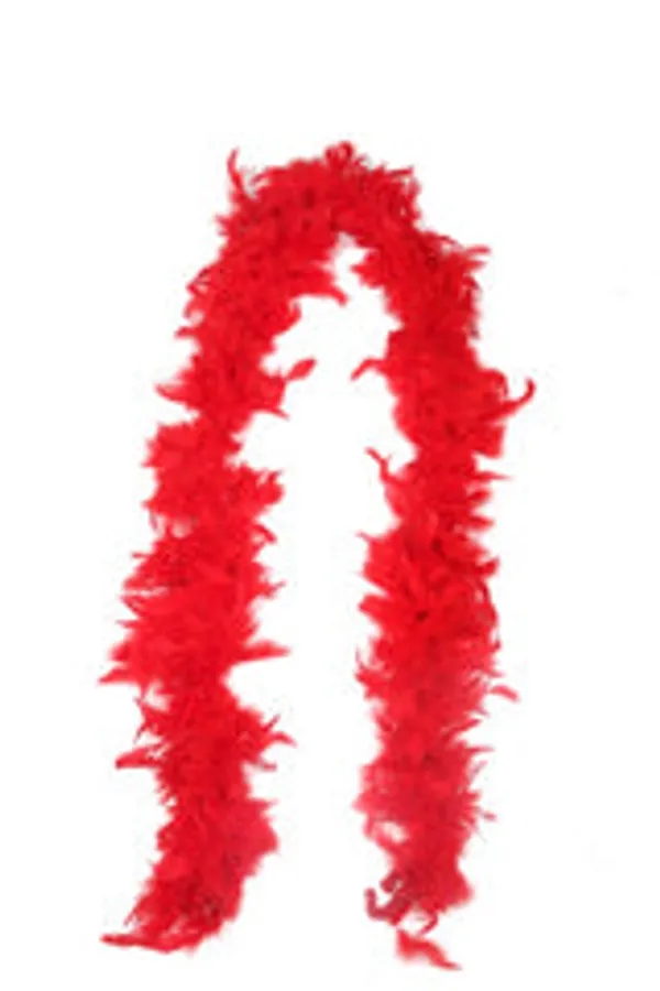 Kaamastra_Red_Feather_Boa