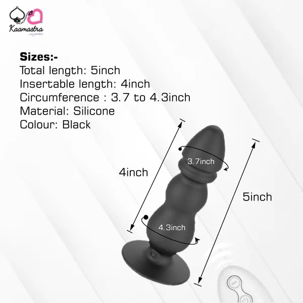 Kaamastra_Vibrating_Anal_Plug_With_Remote