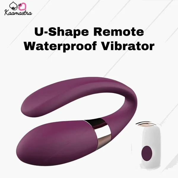 Kaamastra_U_Shape_Remote_Waterproof_Vibrator