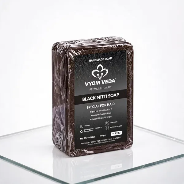Vyom_Veda_Black_Mitti_Clay_Hair_Soap