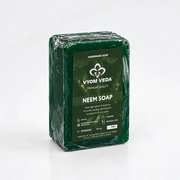 Vyom_Veda_Neem_Extract_Handmade_Soap