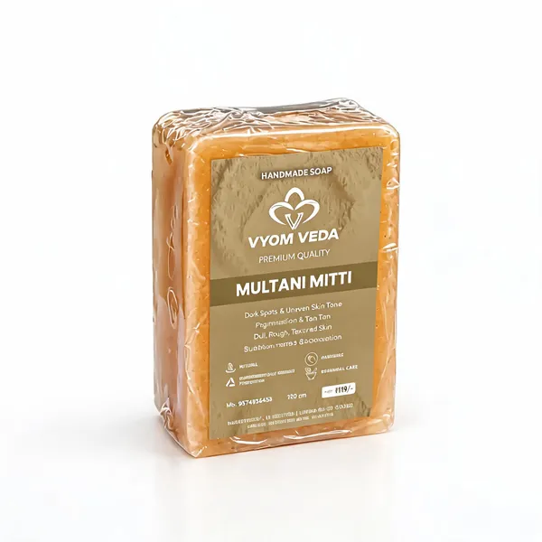Vyom_Veda_Multani_Mitti_Fuller'S_Earth_Handmade_Soap