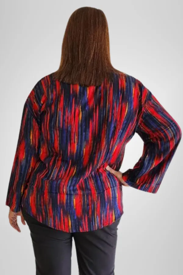 Red_Black_Rayon_Striped_Full_Sleeve_Shirt_For_Women