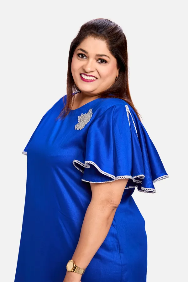 Blue_Cotton_Satin_Motif_Dress_For_Women