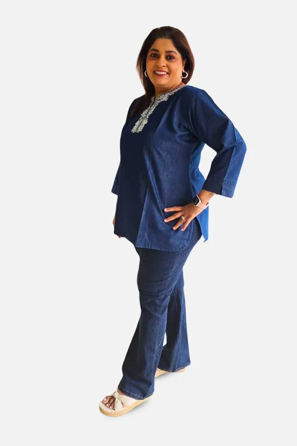 Blue_Soft_Denim_Relaxed_Fit_Embroidered_Tunic_For_Women
