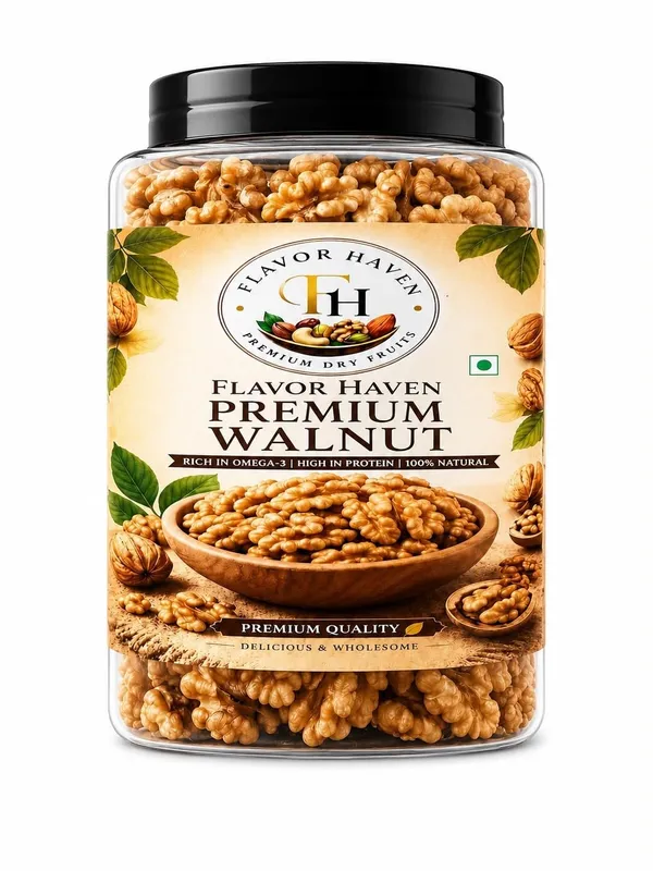 Flavor_Haven_Raw_Walnut_Kernels_Akhrot_Giri_500G