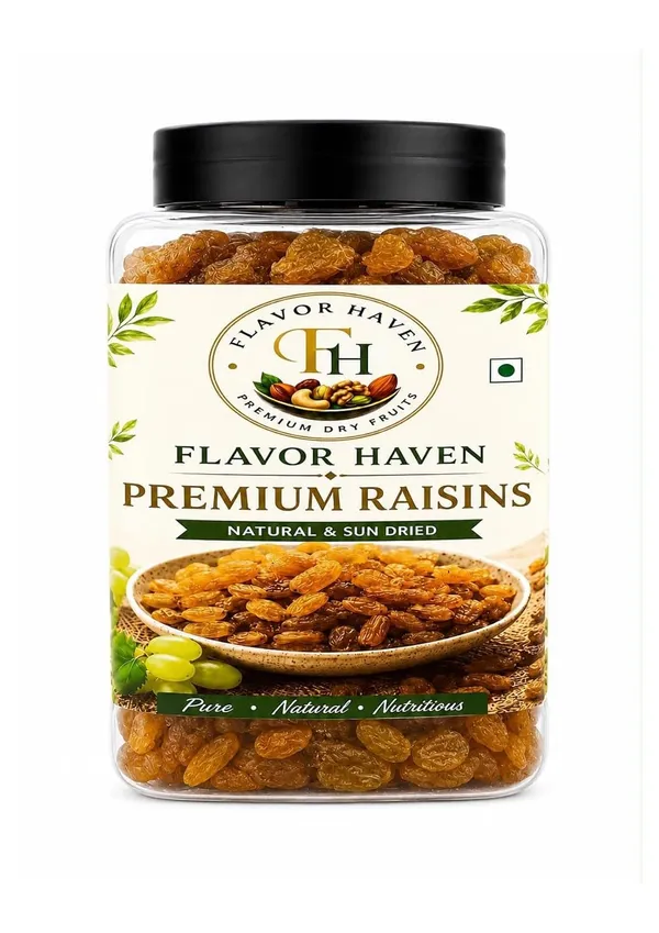 Flavor_Haven_Seedless_Golden_Raisins_Kishmish_500G