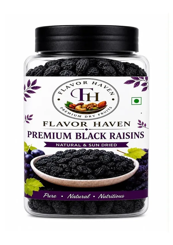 Flavor_Haven_Seedless_Black_Raisins_Kali_Kishmish_500G