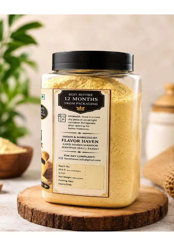 Flavor_Haven_Chana_Dal_Besan_Fine_Gram_Flour_500G_-_Pack_of_2