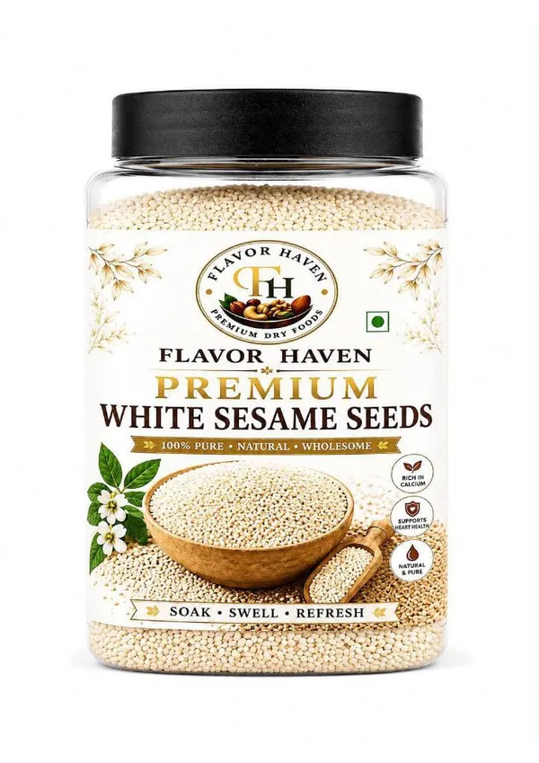 Flavor_Haven_Natural_White_Sesame_Seeds_250G