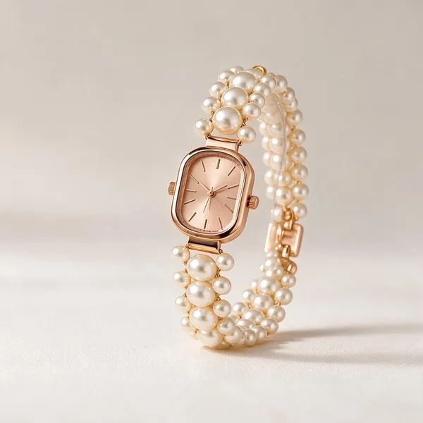 Rose_Gold_Pearl_Bracelet_Watch_For_Women