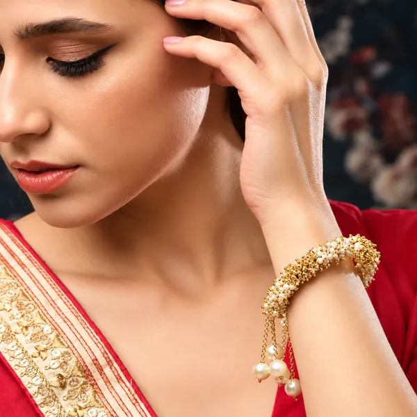 Gold-Tone_Pearl_Beaded_Necklace_For_Women