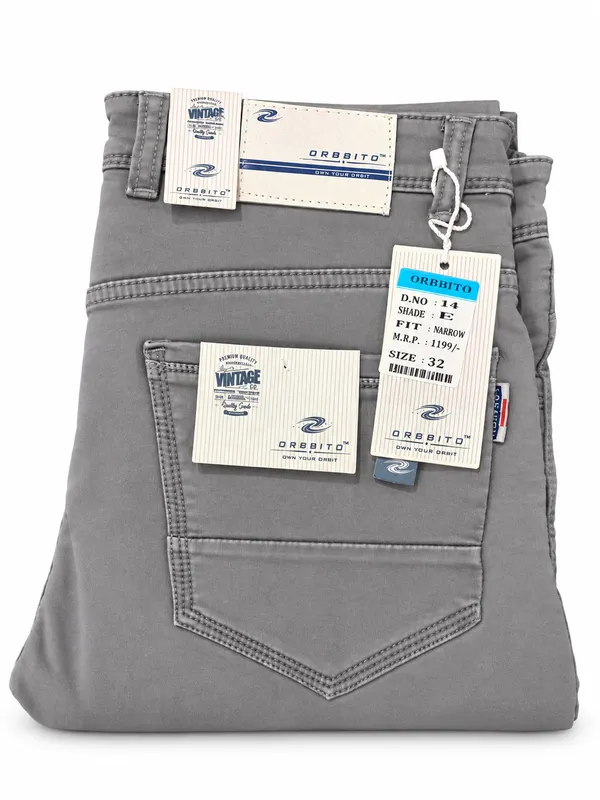 Grey_Narrow_Fit_Casual_Trousers_for_Men