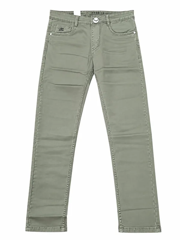 Olive_Narrow_Fit_Casual_Trousers_for_Men