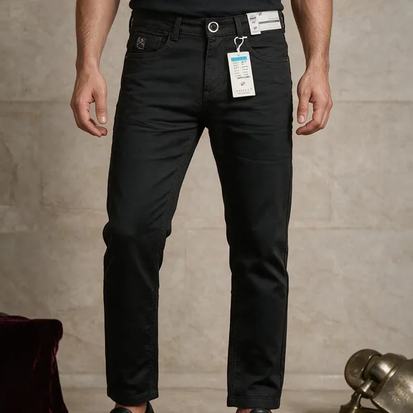 Black_Denim_Straight_Fit_Jeans_For_Men